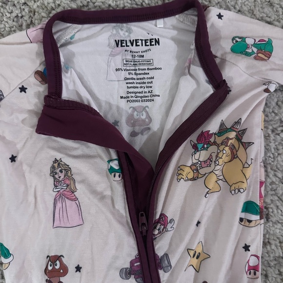 Little Sleepies Kids Pajamas - Multicolor Cartoon Print - Picture 1 of 3